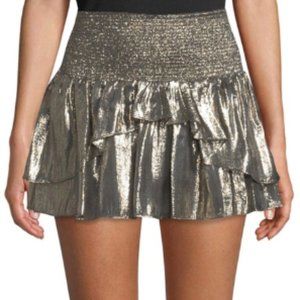 Ramy Brook Metallic Eva Skirt Size Medium